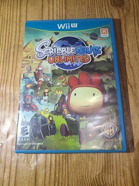 Scribblenauts Unlimited WiiU Game (no manual)